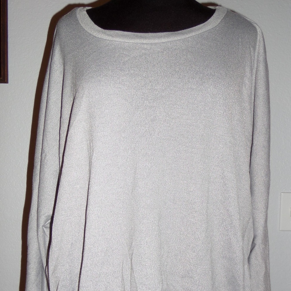 ZANZEA Size. XL Gray Blouse Batwing Long Sleeve